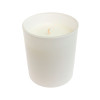 Large Glass Soy Candles White
